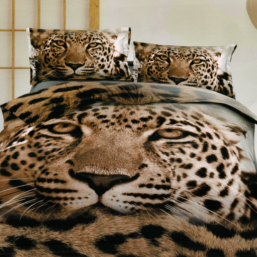 Lenjerie 3D/5D – Leopard Eyes LBDD0553 harnicuta.ro imagine noua