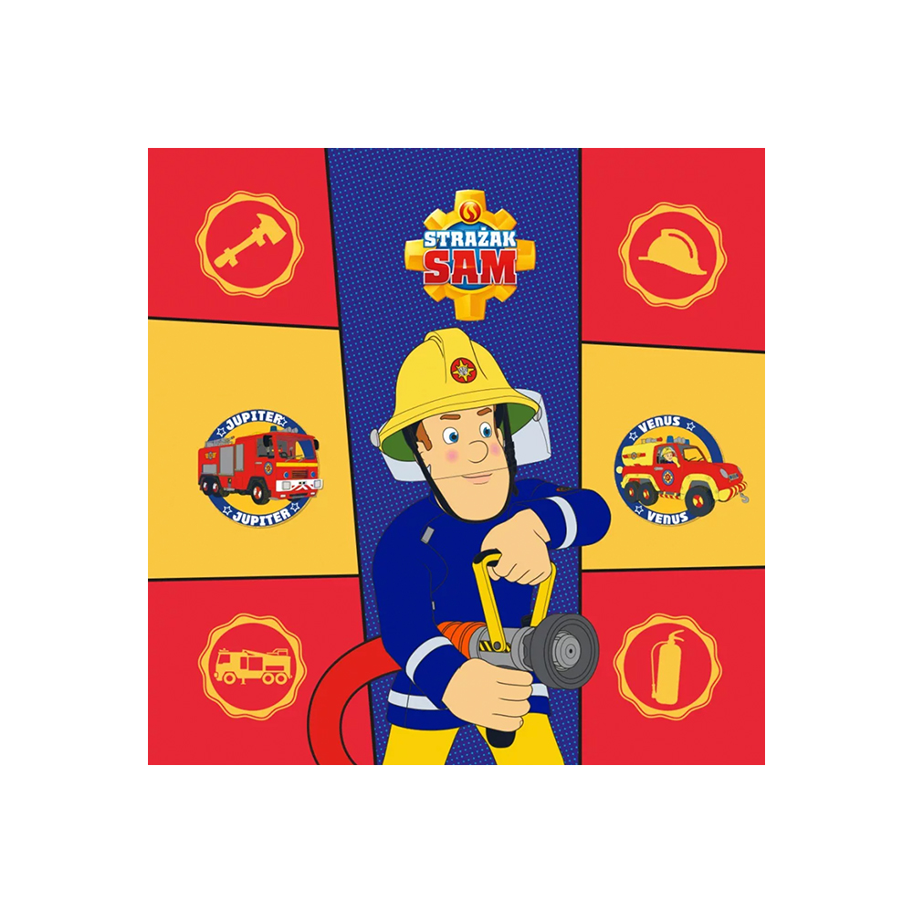 Prosop de Maini pentru Copii – 30×30 cm – Pompierul Sam LDS0061 harnicuta.ro imagine noua